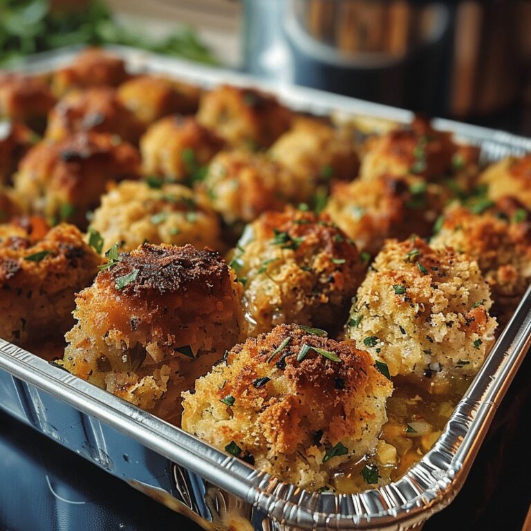 Stuffing Balls Recipe