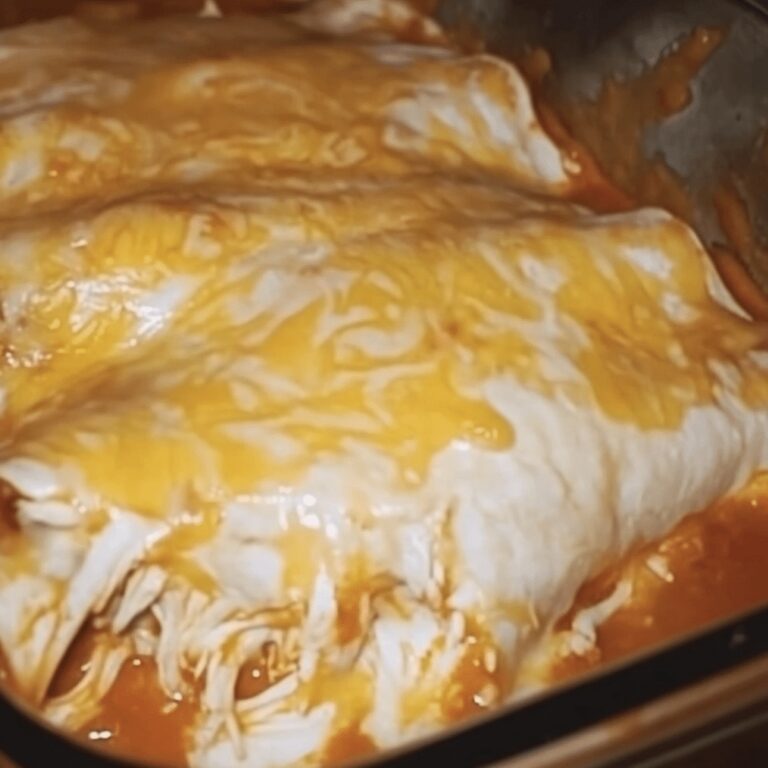 Cheesy Cream Cheese Chicken Enchiladas Recipe