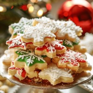 Christmas Sugar Cookie Bites Recipe