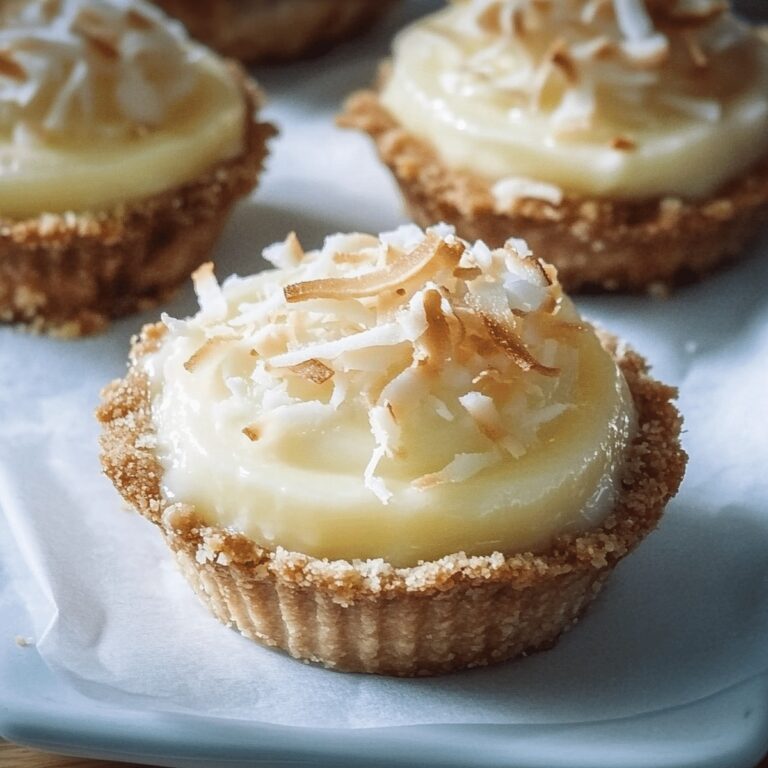 Mini Coconut Cream Pie Recipe