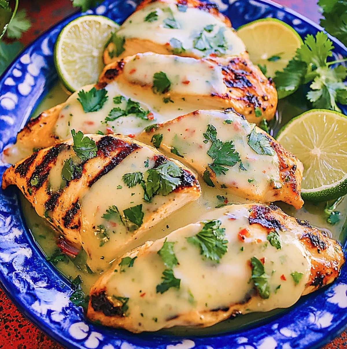 Grilled Salsa Verde Pepper Jack Chicken Recipe