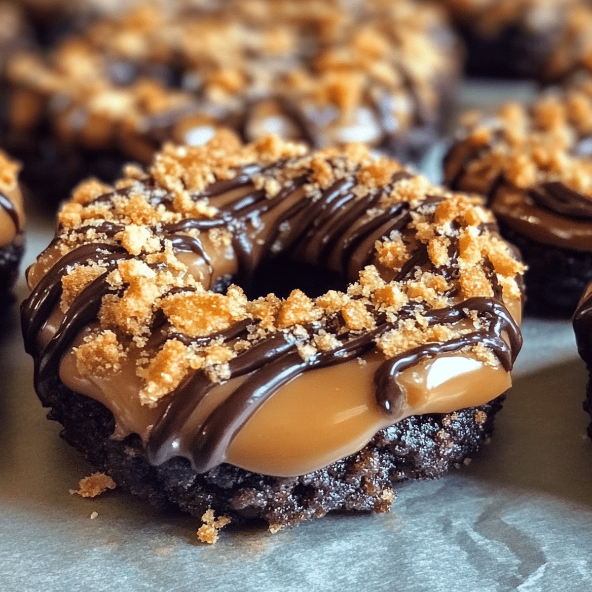 Crispy Homemade Samoas Girl Scout Cookies Recipe