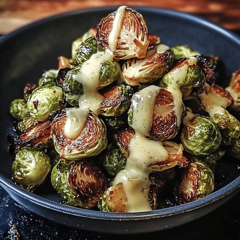 Crispy Honey-Glazed Roasted Brussels Sprouts Recipe