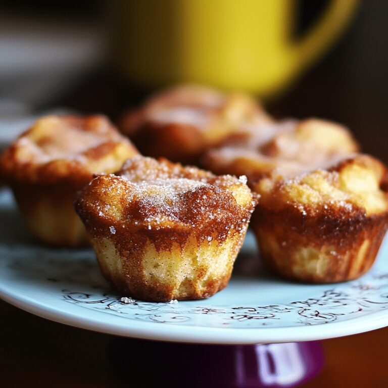 Cinnamon Sugar French Toast Muffins Recipe
