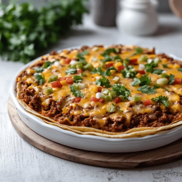 Taco Casserole With Tortillas Recipe