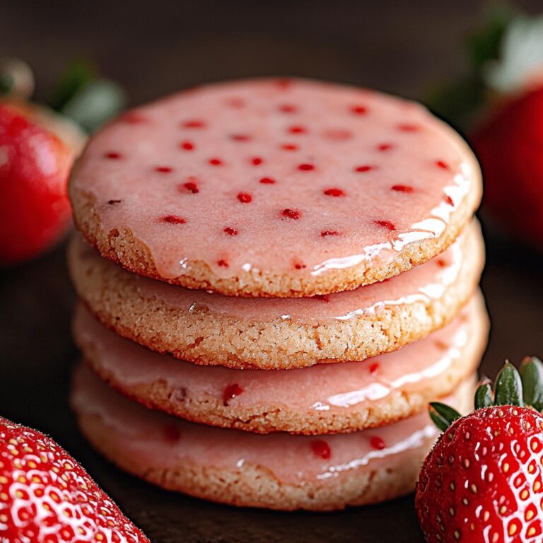 Soft Strawberry Cookies Recipe