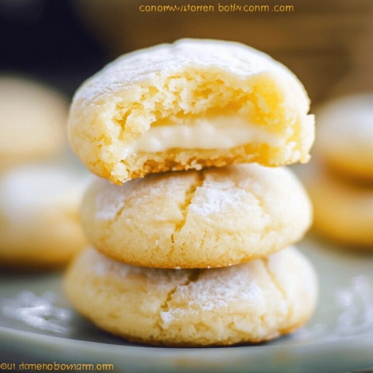 Heavenly Lemon Cream Cheese Cookies Recipe