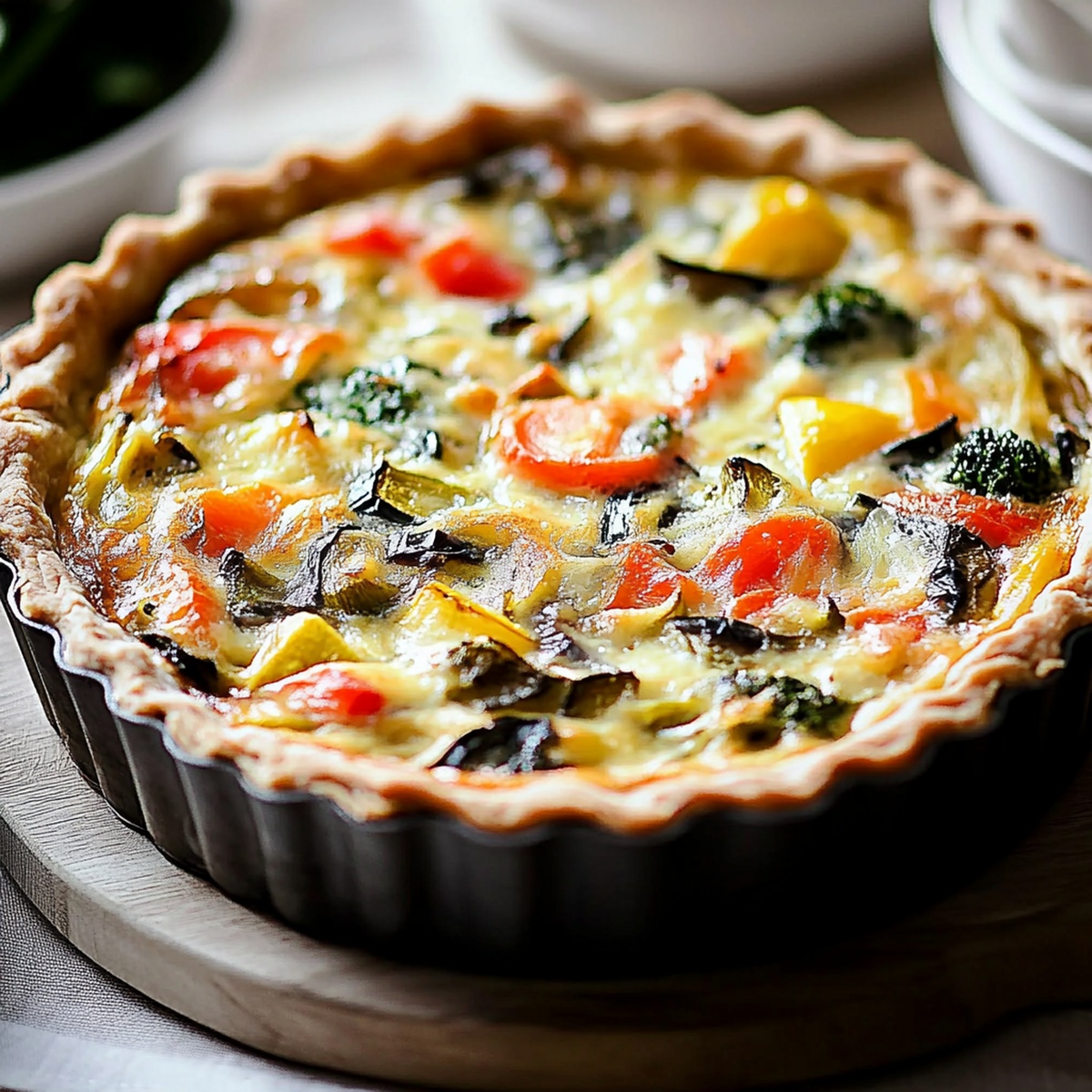 Vegetable Quiche Recipe