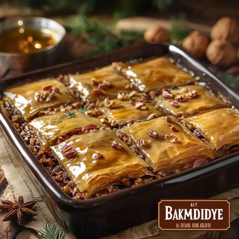 Festive Christmas Baklava Recipe