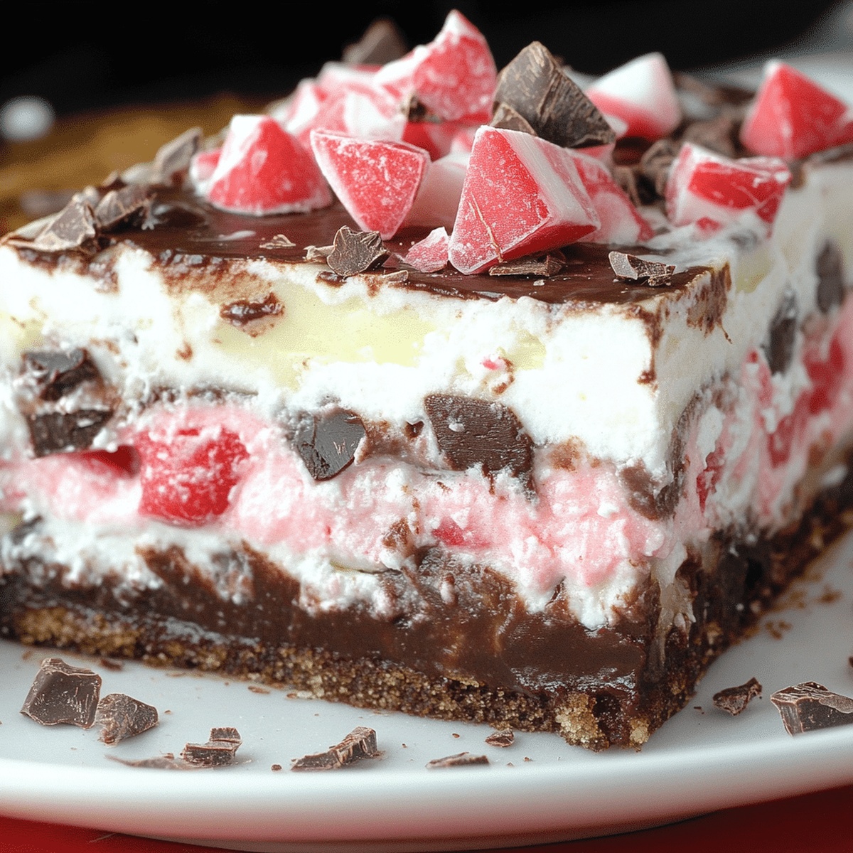 Heavenly Chocolate Peppermint Lasagna Recipe