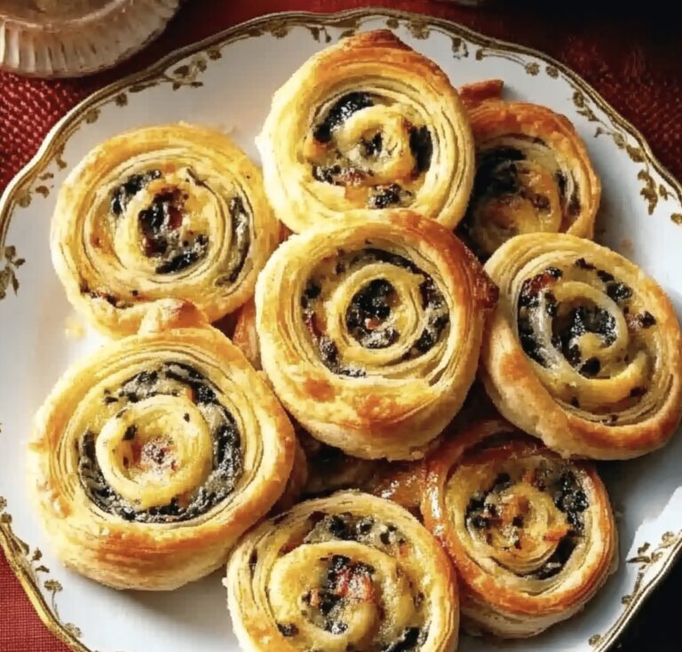 Crispy Mediterranean Pastry Pinwheels Recipe