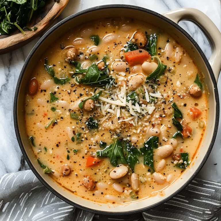 Tuscan White Bean Soup Recipe