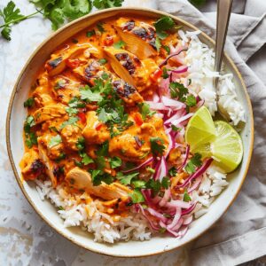 Coconut Chicken Rice Bowl Recipe