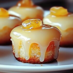 Mini Lemon Pound Cake Bites Recipe