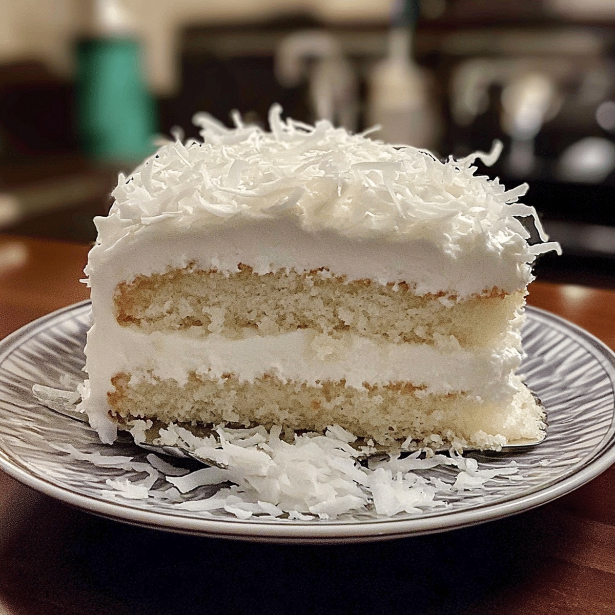 Silky Coconut Cake Recipe