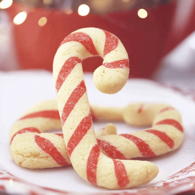 Sparkling Candy Cane Cookies Recipe