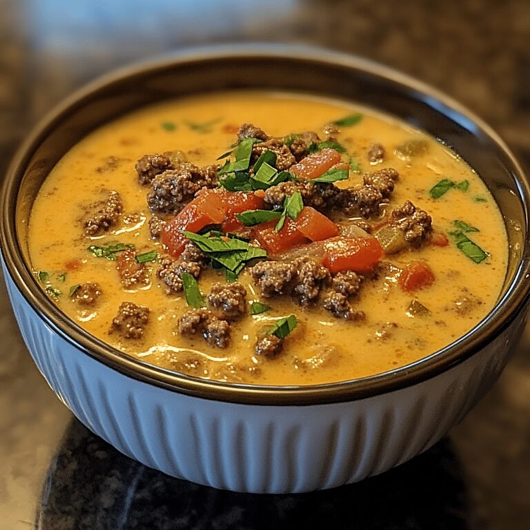 Cheeseburger Soup Recipe