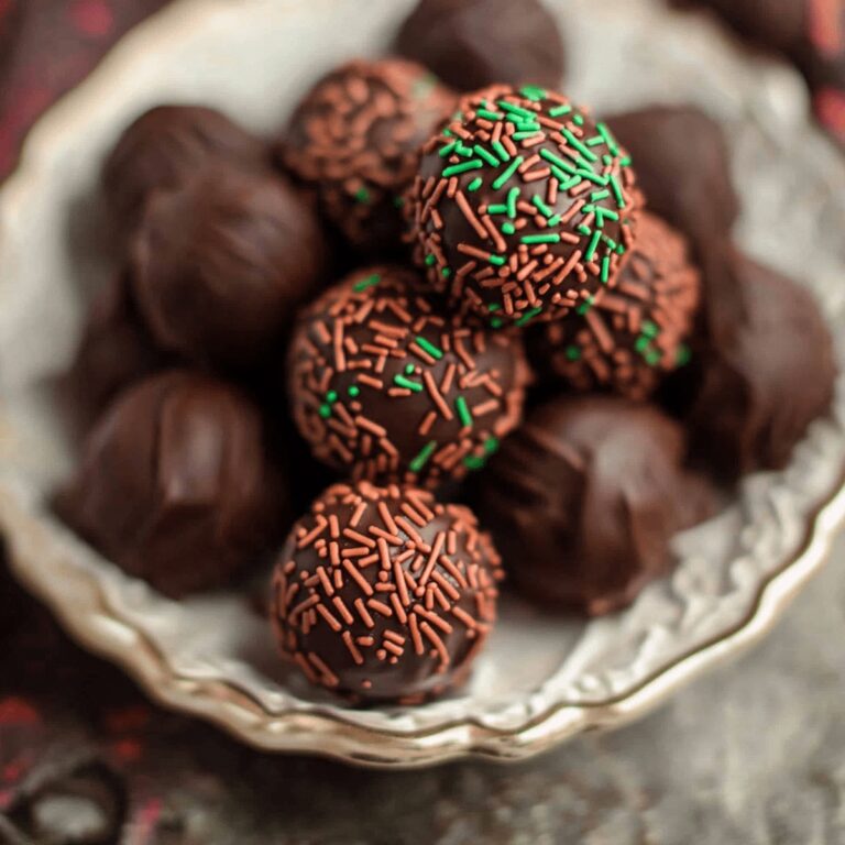 Decadent Amaretto Truffles Recipe