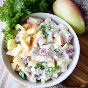 Creamy Chicken, Apple & Grape Salad Recipe