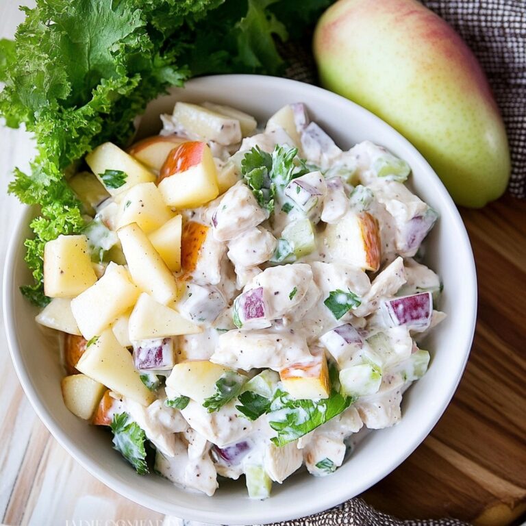 Creamy Chicken, Apple & Grape Salad Recipe