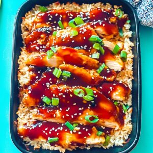 Baked Teriyaki Chicken And Rice Recipe