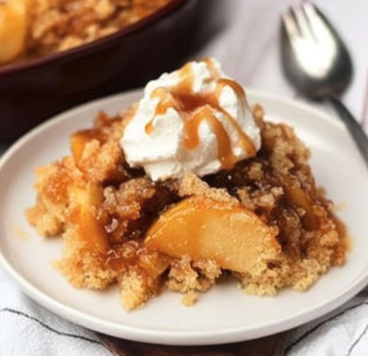 Caramel Apple Dump Cake Recipe