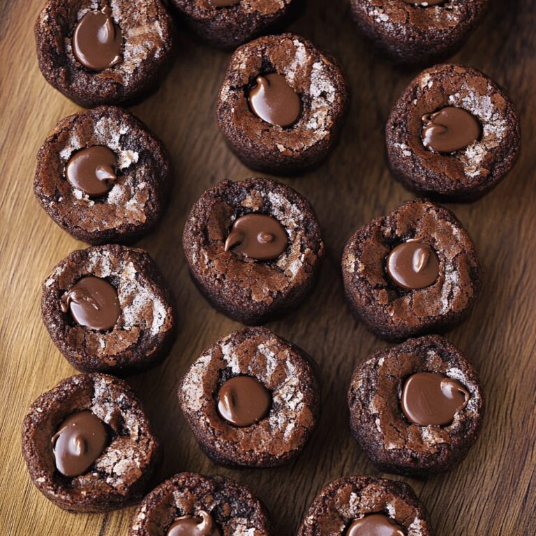 Fudgy Chocolate Black Bean Brownie Bites Recipe