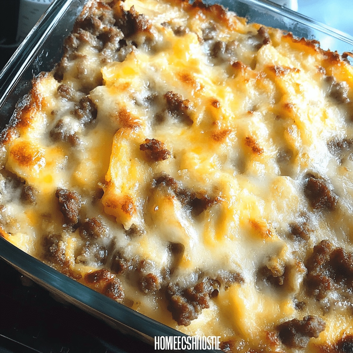 Ultimate Sausage Hashbrown Breakfast Casserole Recipe