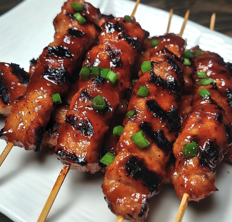 Bbq Pork Skewers With Filipino Bbq Marinade Recipe