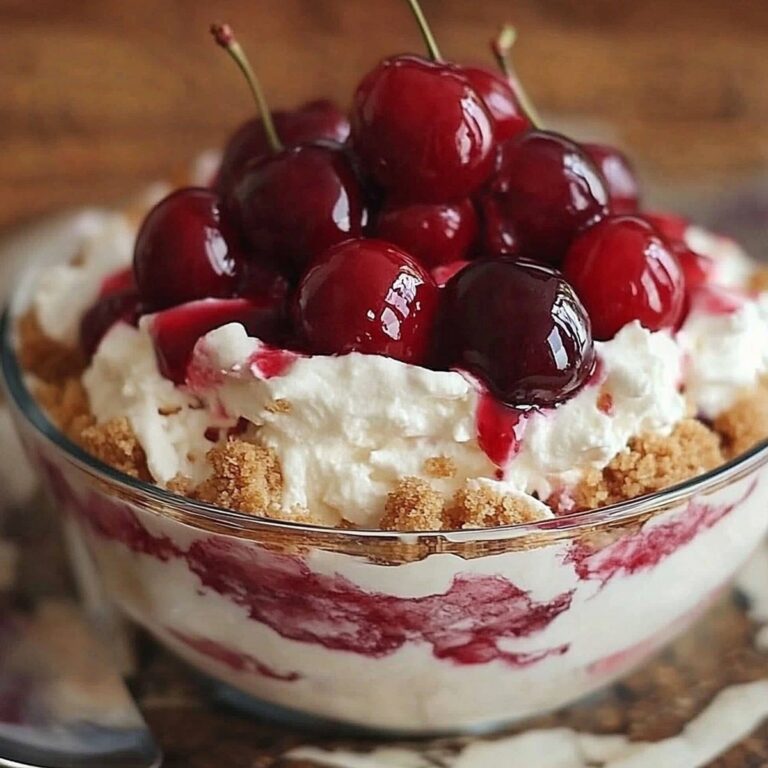 Dreamy Cherry Cheesecake Fluff Recipe