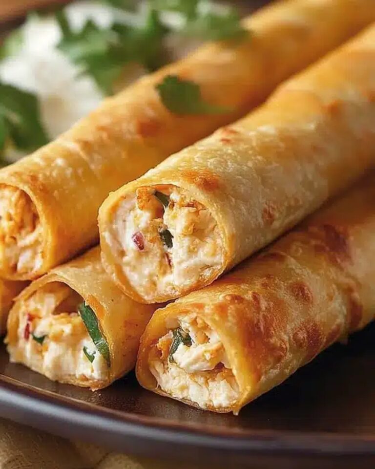 Cream Cheese And Chicken Taquitos Recipe