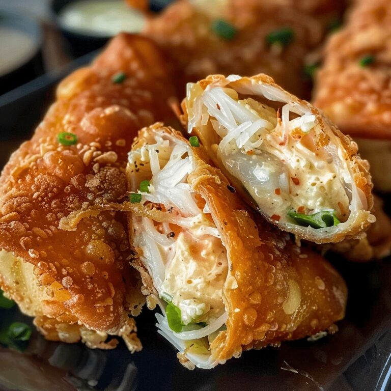 Crispy Crab Cake Egg Rolls Recipe
