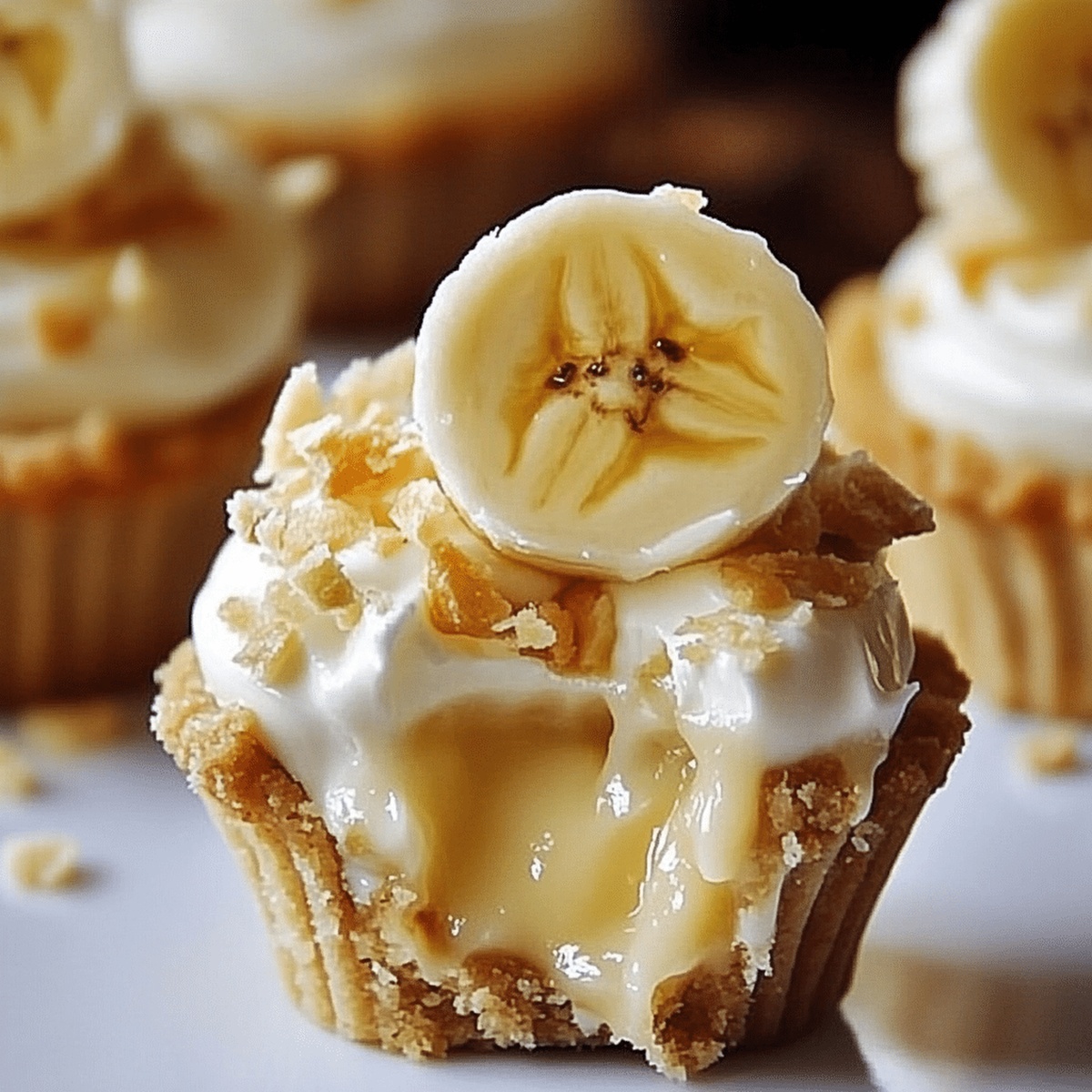 Dreamy Mini Banana Cream Pies Recipe