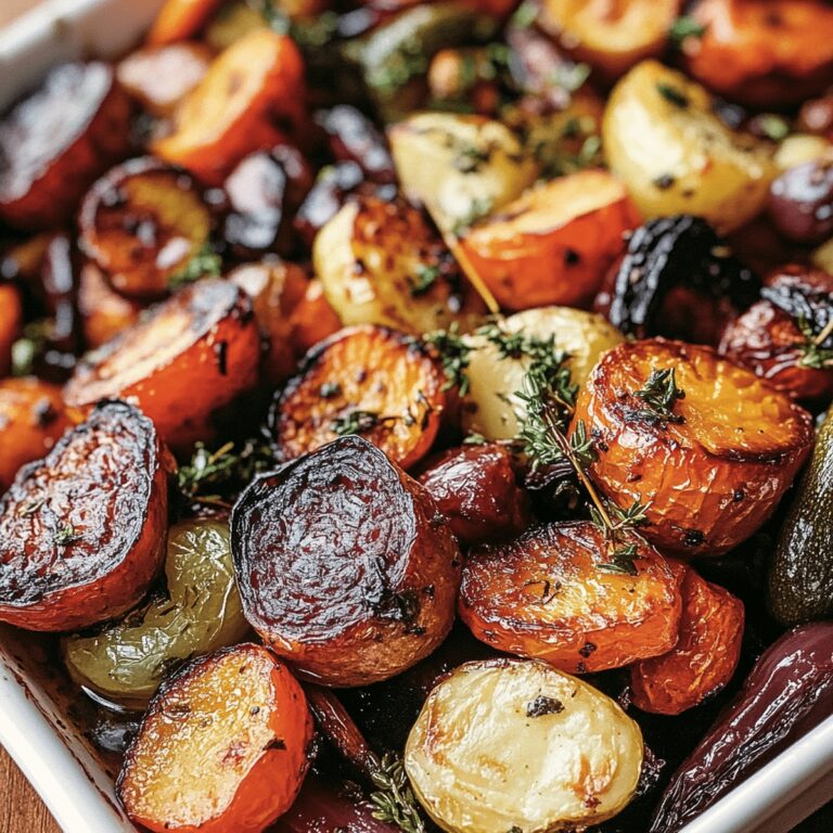 Savory Holiday Roasted Vegetables Recipe
