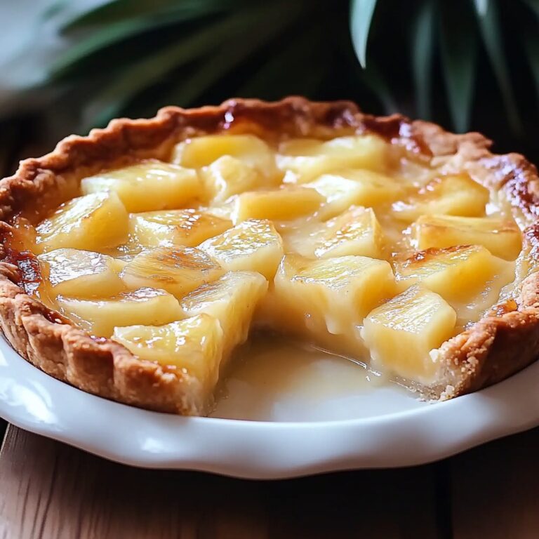 Southern Pineapple Pie Recipe