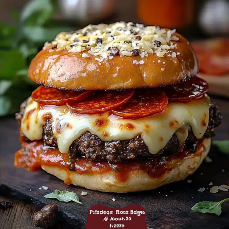 Pizza Burgers Recipe
