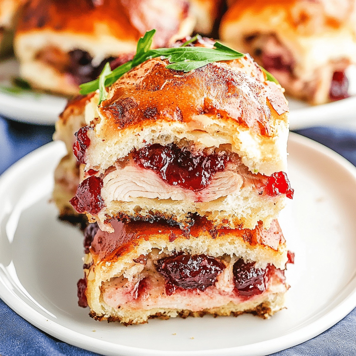Cranberry Turkey Sliders Recipe