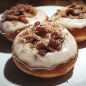 Sinful Cinnamon Sugar Bacon Donuts Recipe