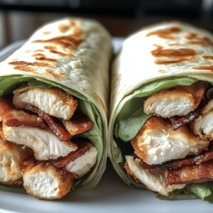 Mouthwatering Bacon Ranch Chicken Wraps Recipe