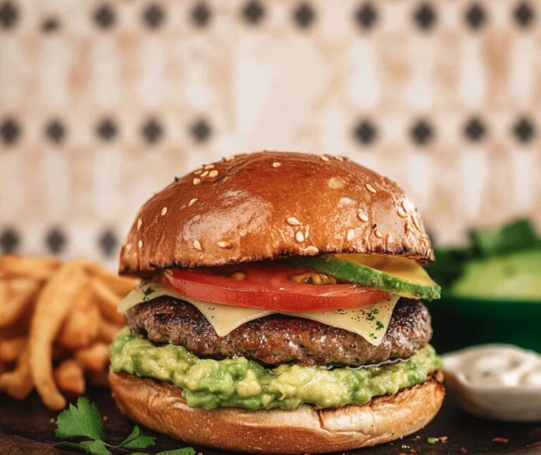 Avocado Burger Recipe