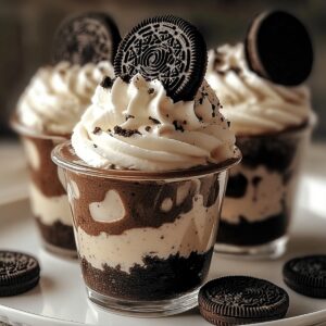 Oreo Cookie Pudding Cups Recipe