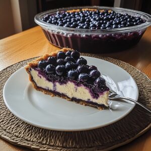 Silky Blueberry Cheesecake Recipe
