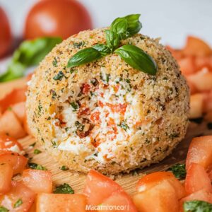 Bruschetta Cheese Ball Recipe