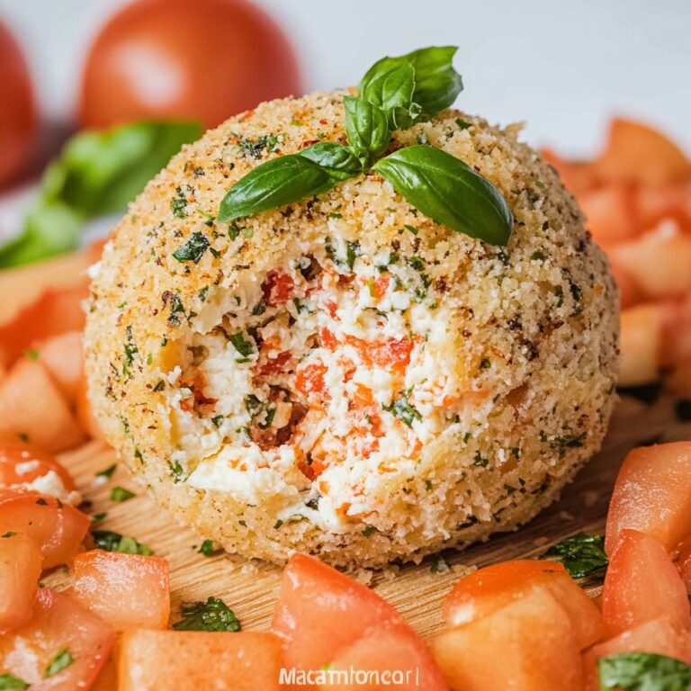 Bruschetta Cheese Ball Recipe