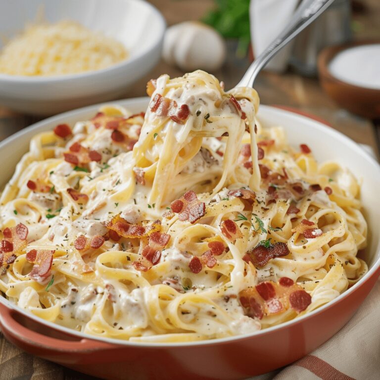 Creamy Bacon Pasta Recipe