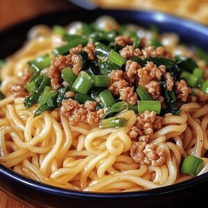 Spicy Dan Dan Noodles Recipe