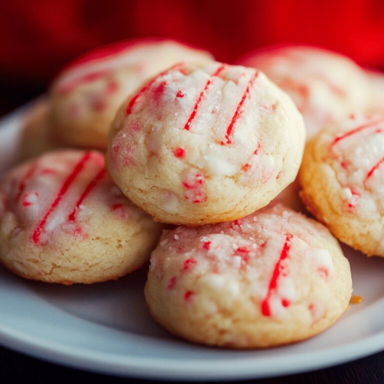 Jolly Candy Cane Cookies Recipe