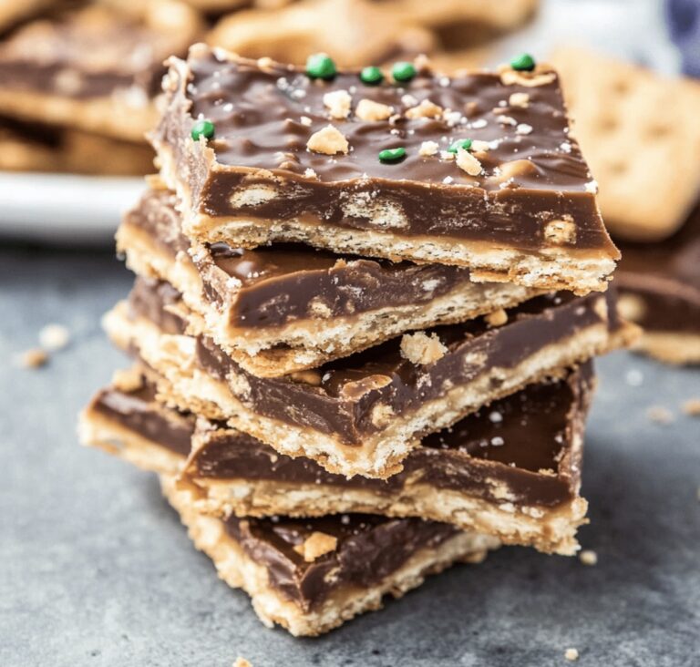 Crunchy Saltine Cracker Toffee Recipe