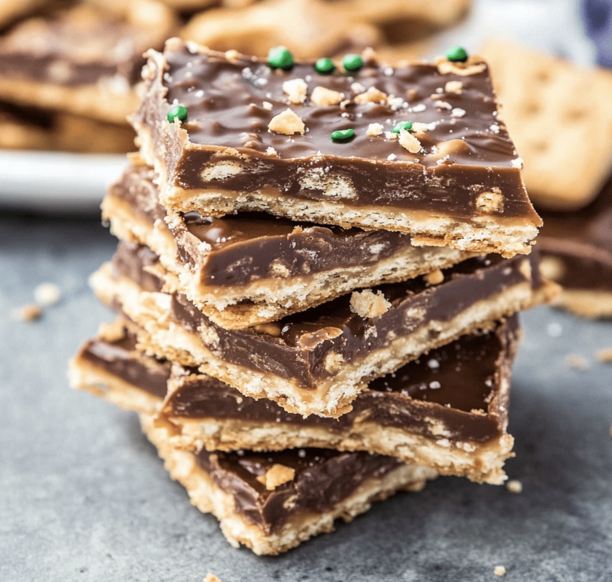 Crunchy Saltine Cracker Toffee Recipe