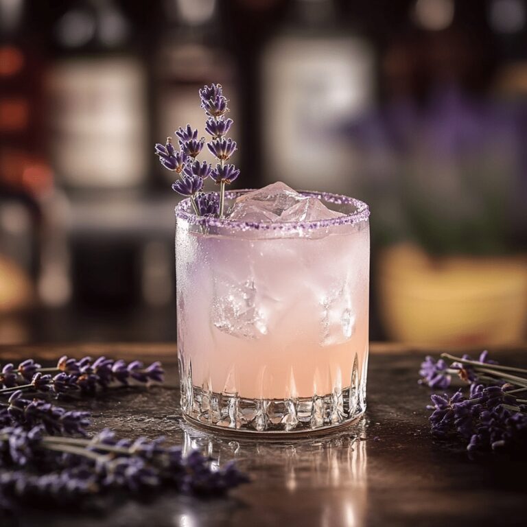 Elegant Lavender Margarita Recipe
